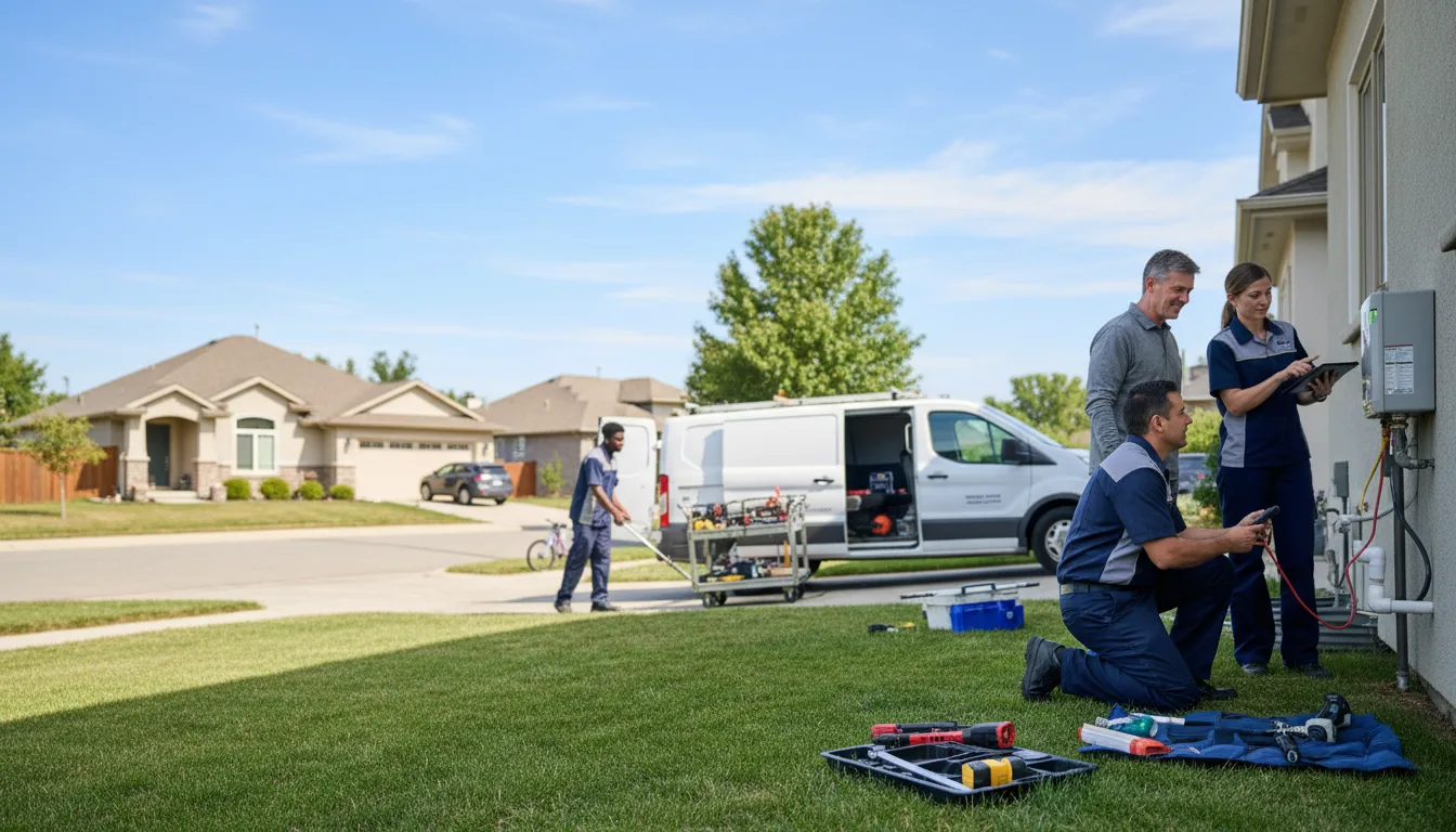 Tankless water heater service in Nahma, MI